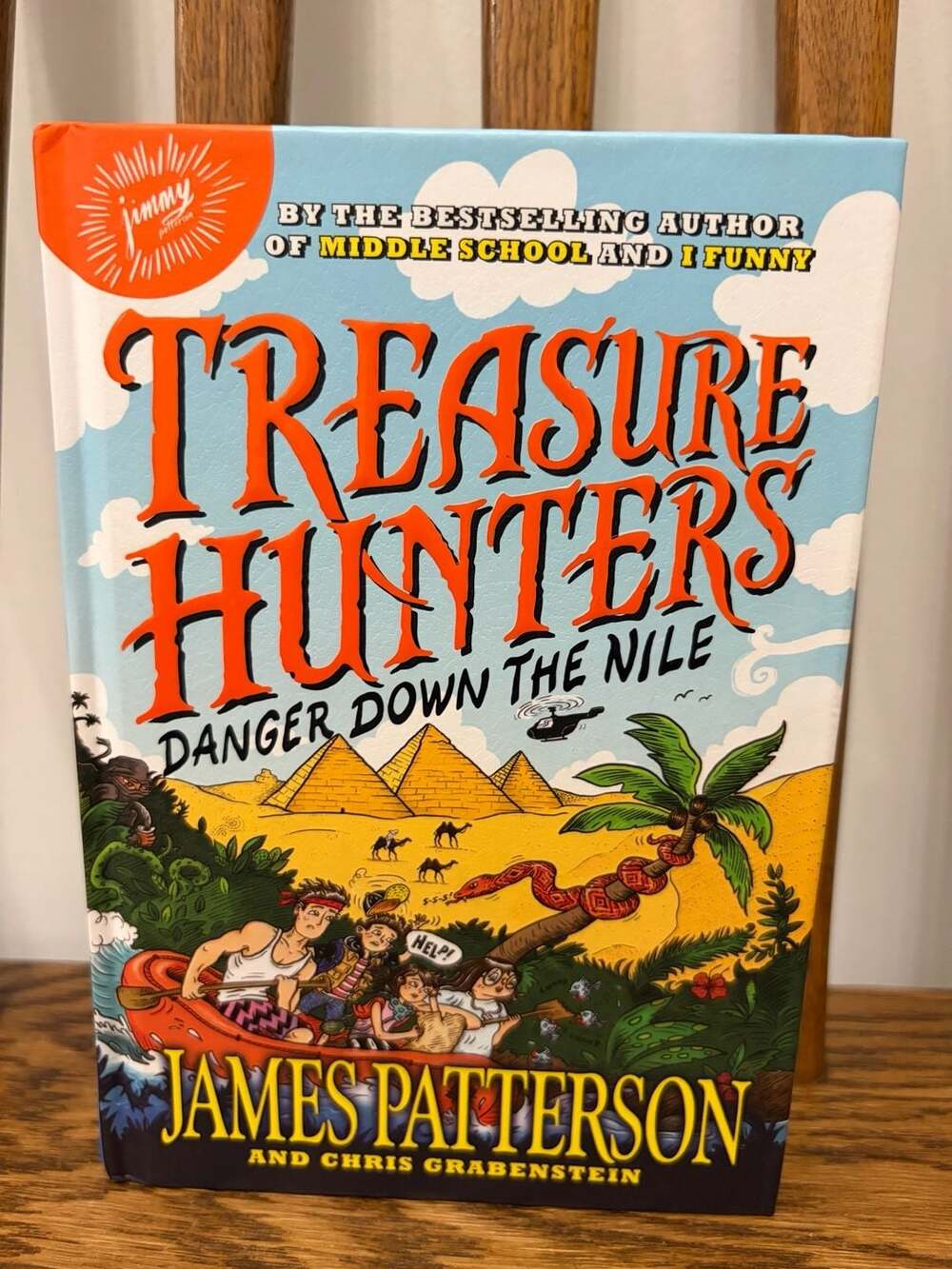 Treasure Hunters: Danger Down the Nile by James Patterson and Chris Grabenstein
